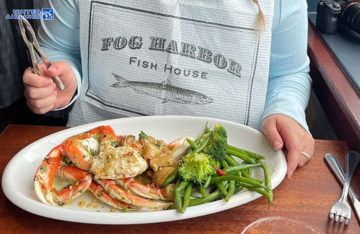 Dungeness Crab là đặc sản San Francisco nổi bật