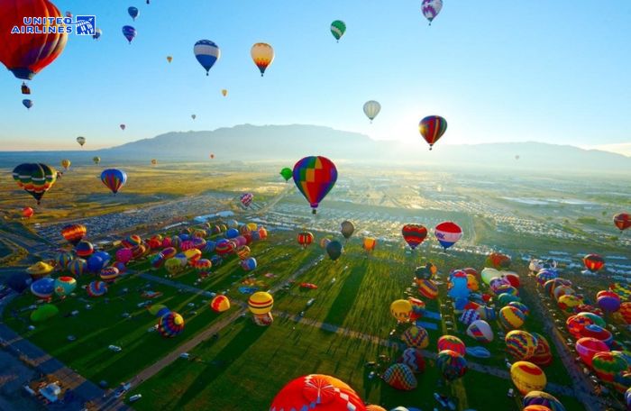 Lễ hội Albuquerque mang đến vẻ đẹp cuốn hút