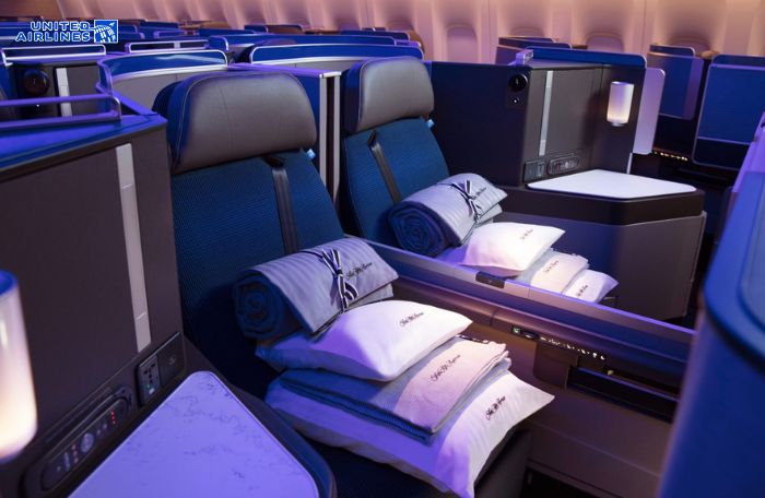 Hạng ghế thương gia United Airlines