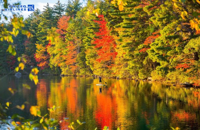 Thời tiết mùa thu ở Mỹ