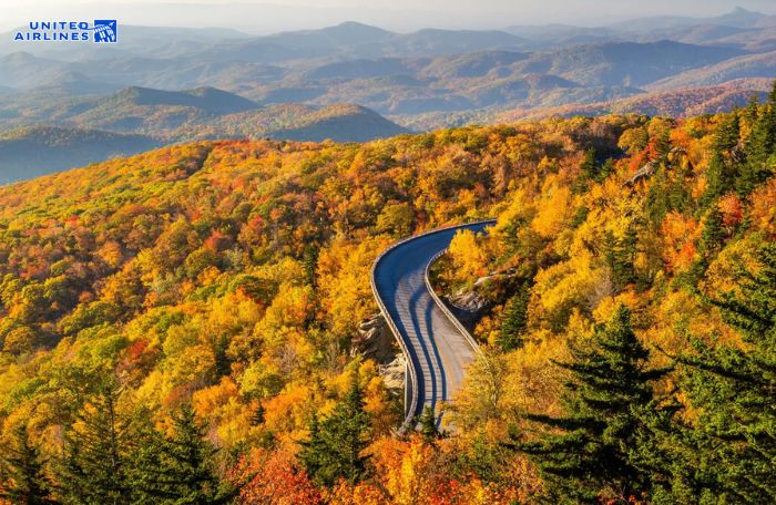 Mùa thu nước Mỹ mang đến cảnh quan tuyệt đẹp