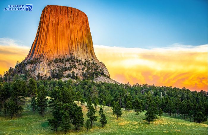 Tháp Quỷ tọa lạc ở Wyoming