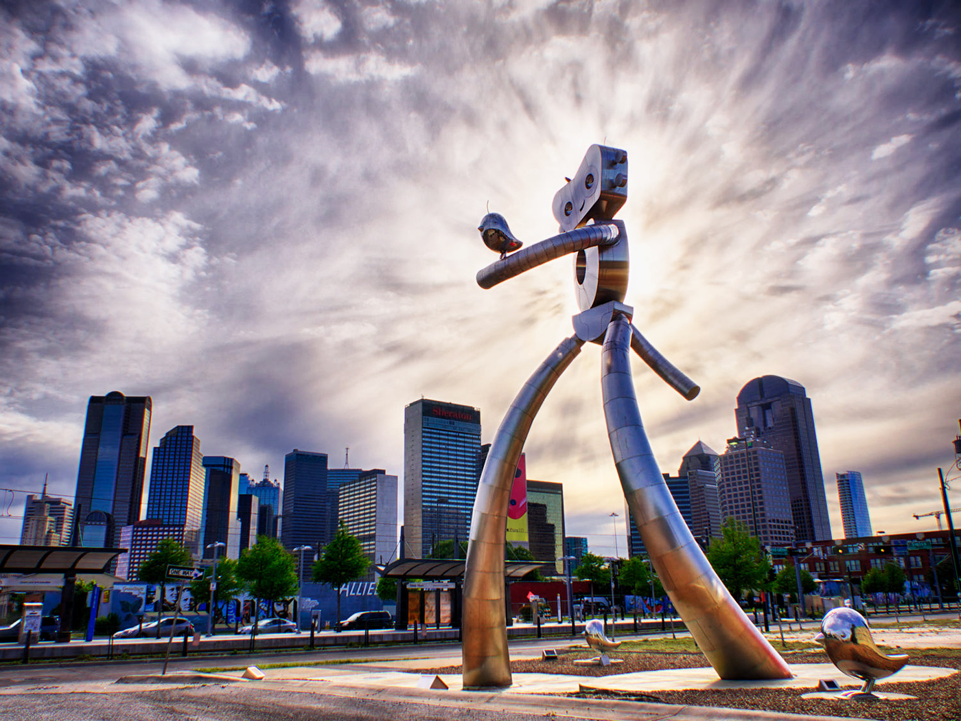 Vé máy bay đi Dallas và biểu tượng Dallas Vé máy bay đi Dallas và biểu tượng Dallas