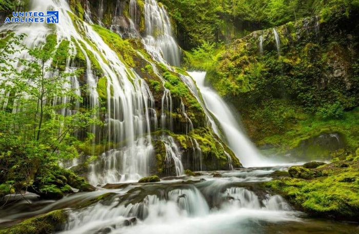 Vẻ đẹp thác nước ở Washington 