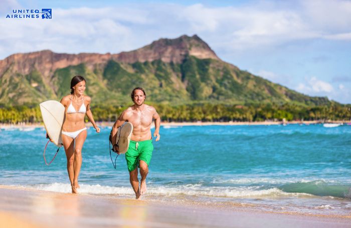 Vẻ đẹp ấn tượng của biển Honolulu