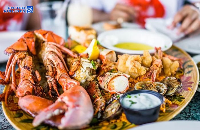 Thưởng thức ẩm thực địa phương Mỹ