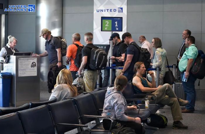 Quy trình boarding United Airlines