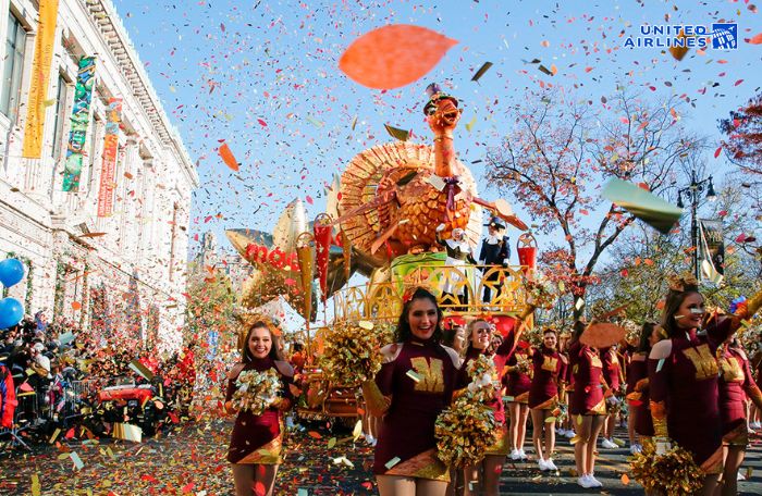 Lễ Tạ Ơn Macy’s Parade vào tháng 11