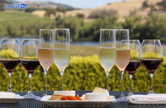 Các loại rượu vang ở Napa Valley nổi tiếng