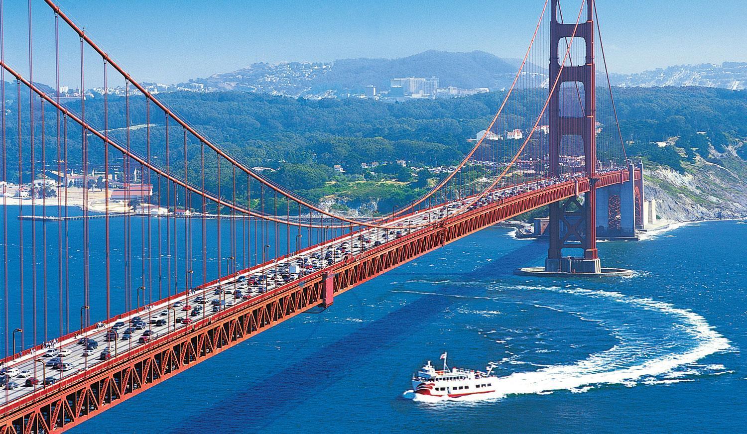Du thuyền Golden Gate Bay