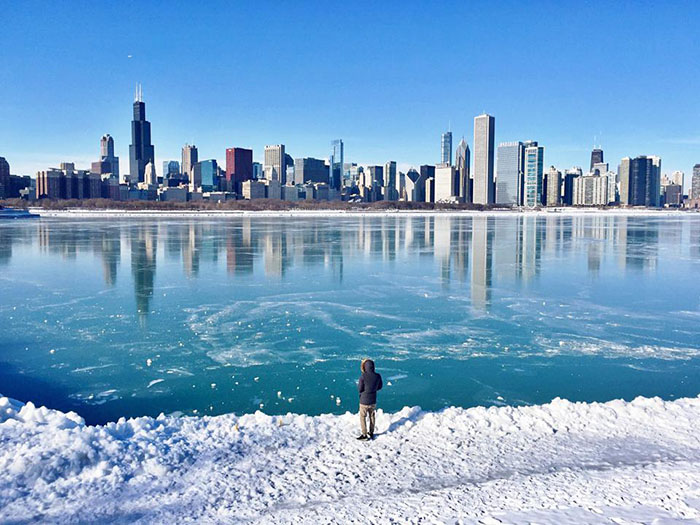 Tham quan Chicago vào mùa đông