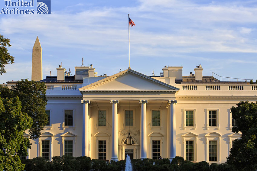 Mọi tổng thống Mỹ ngoại trừ George Washington đều từng sống trong Nhà Trắng