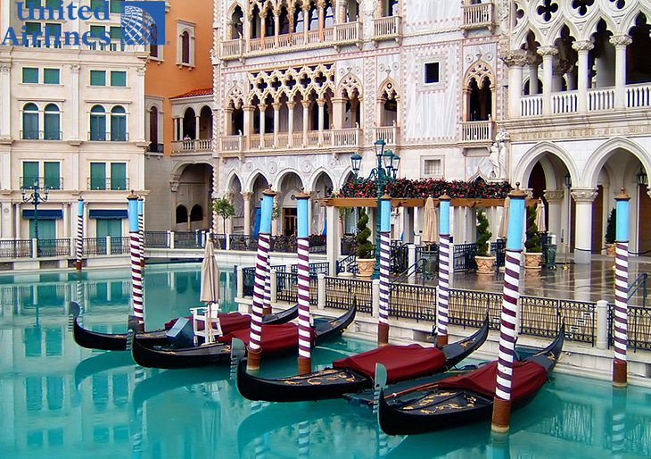 Khách sạn Venetian và Gondola Rides