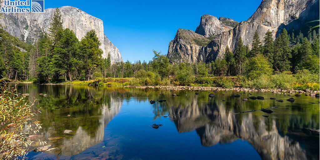 Công viên quốc gia Yosemite ở California là một trong những nơi mát mẻ và độc đáo ở Mỹ.
