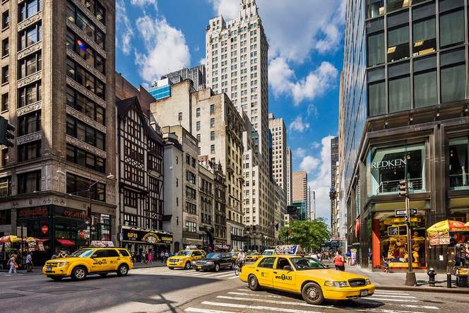 Di chuyển New York bằng Taxi Di chuyển New York bằng Taxi