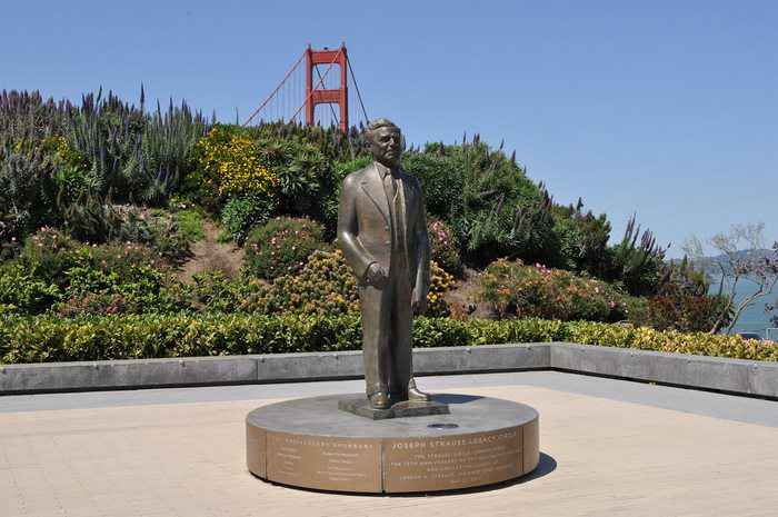 Bức tượng kỹ sư trưởng Joseph Strauss, Golden Gate