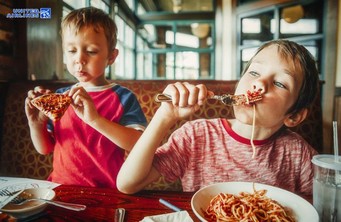 Khám phá nhà hàng Mỹ thuận tiện cho trẻ em