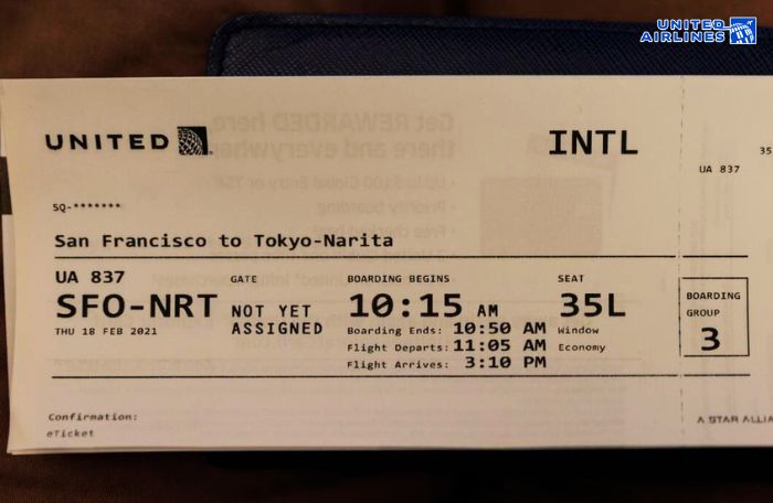 Quản lý thông tin vé máy bay United Airlines 