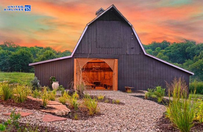 Lối kiến trúc country rustic Circle S Kansas