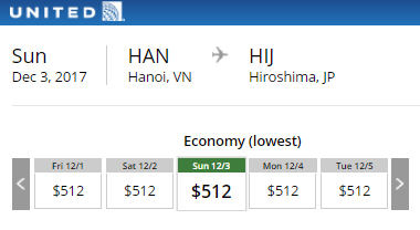Vé máy bay đi Hiroshima tháng 12.2017