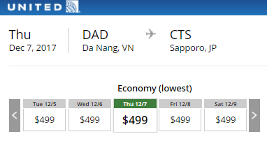 Giá vé máy bay đi Sapporo mới nhất