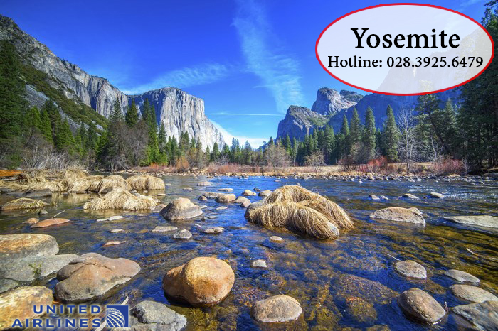 Cảnh quan tuyệt vời tại Yosemite