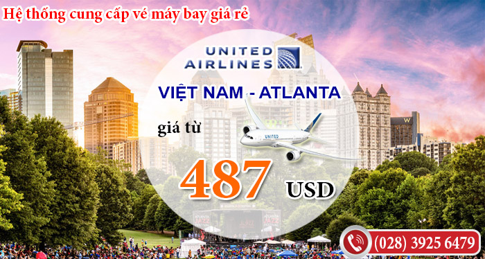 Vé máy bay đi Atlanta giá rẻ Vé máy bay đi Atlanta giá rẻ