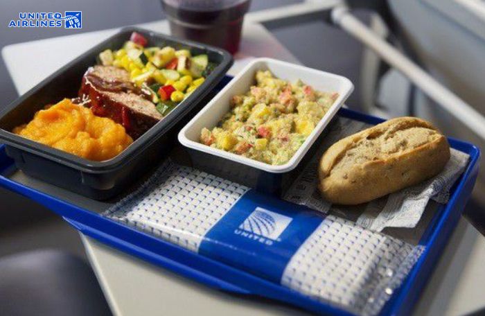Suất ăn United Airlines