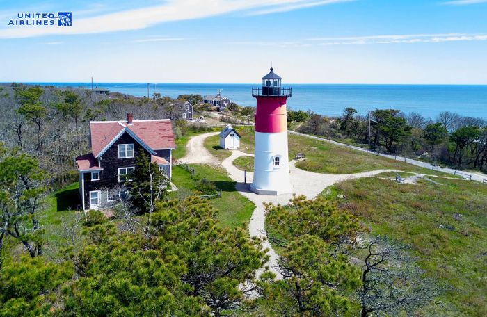 Bãi biển Nauset ở Cape Cod 
