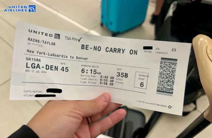Phí đổi vé United Airlines