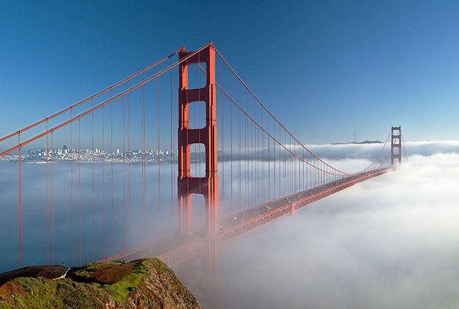 Cầu Cổng vàng ở San Francisco