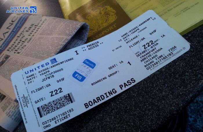 Đổi vé hạng nhất United Airlines