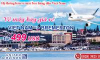 Vé máy bay đi Bremerton - Washington giá rẻ
