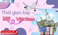 Chuyến bay từ Mỹ về Việt Nam bao nhiêu tiếng?