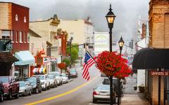 Thị trấn nhỏ của Tây Virginia Hoa Kỳ
