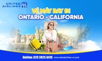 Vé máy bay đi Ontario Mỹ giá rẻ