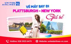 Vé máy bay đi Plattsburgh - New York giá rẻ