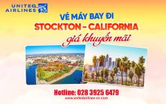 Vé máy bay đi Stockton - California giá khuyến mãi