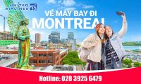 Vé máy bay đi Montreal (Canada) giá rẻ