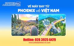 Vé máy bay từ Phoenix về Việt Nam