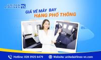 Giá vé máy bay hạng phổ thông​ United Airlines